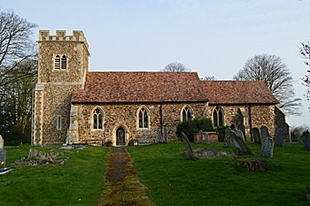 Higham Gobion church from the south April 2015
